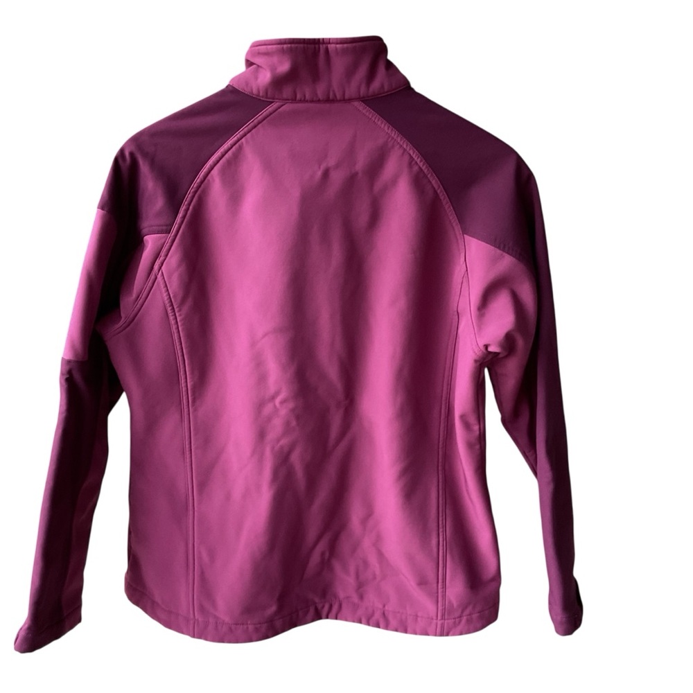 avia Jacket Coat Outerwear Purple Fleece Pocket Active Gorpcore consign Medium - Picture 2 of 5